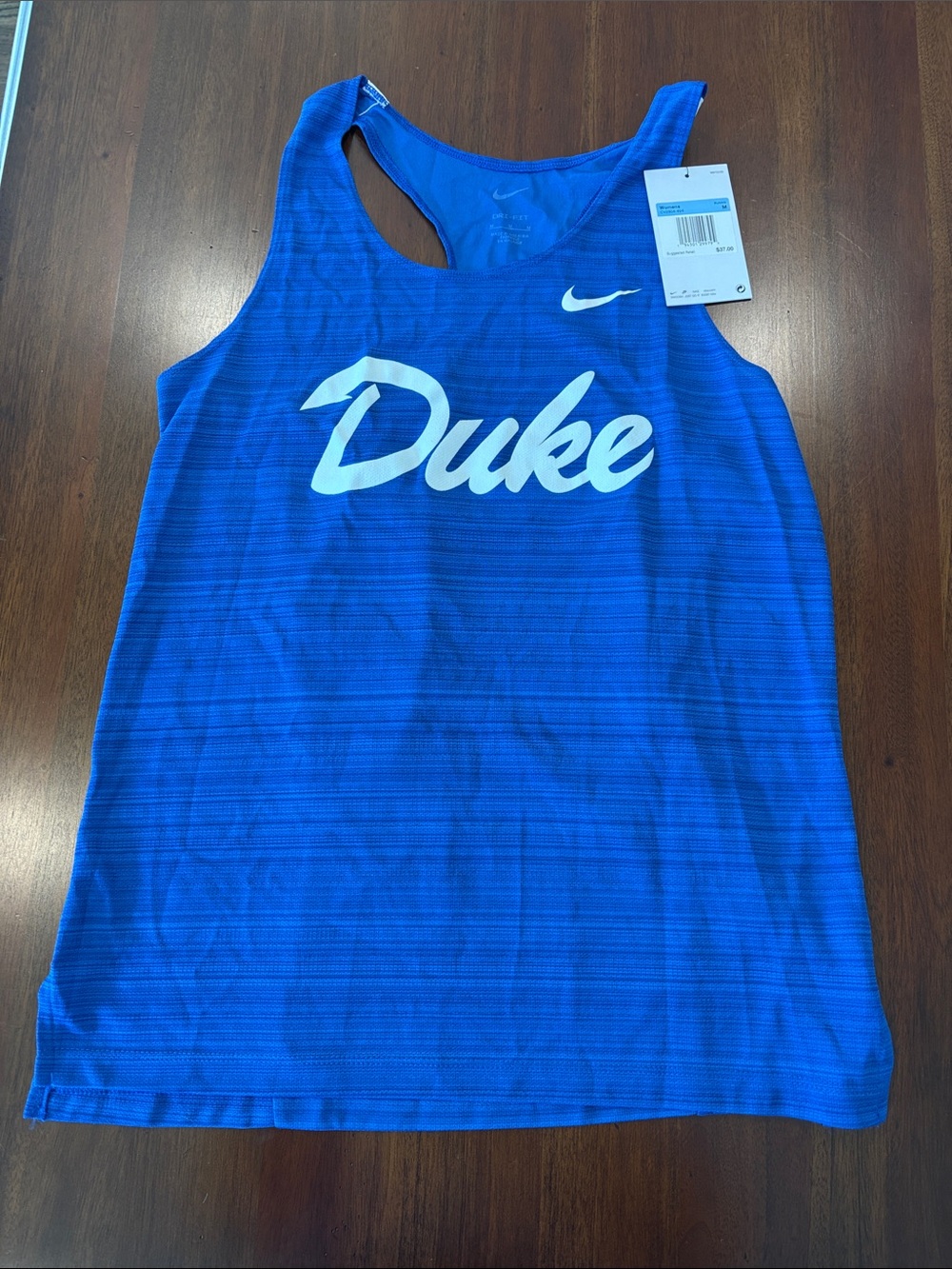 Nike Kids Royal Blue 'Duke' Racerback Tank Dress